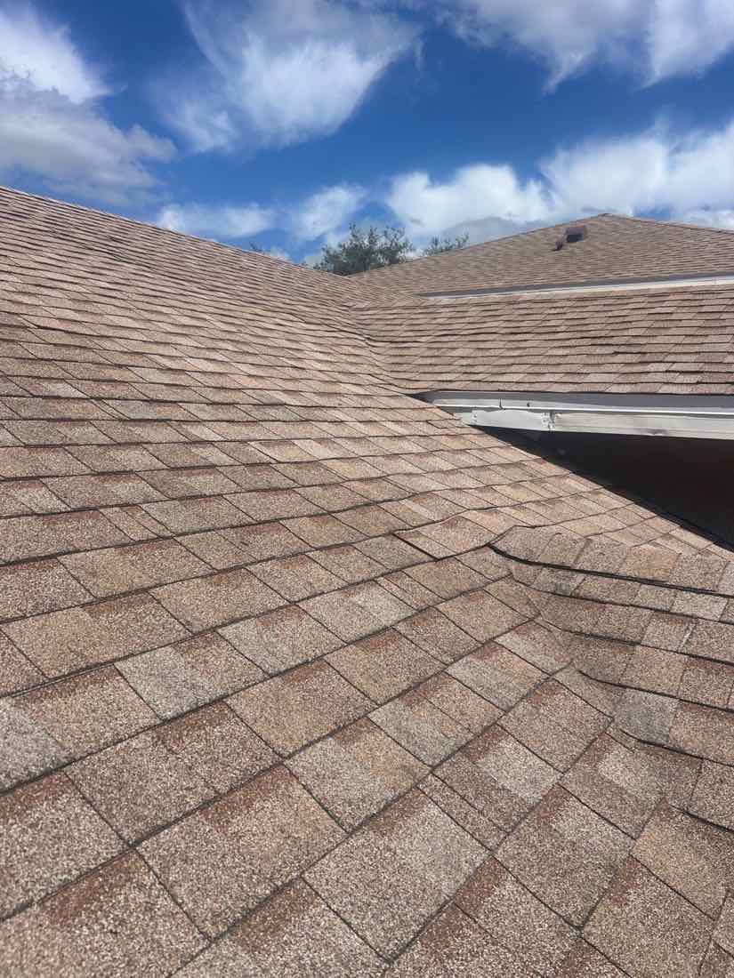 Shingle course and alignment detail